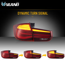 Pair Red LED Tail Lights w/ Sequential Turn Signal For 2012–2018 BMW 3 F31 Wagon
