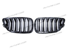 Glossy Black Front Kidney Grill Dual Slats for BMW 2 Series F22 M2 F87 F23 2014-2020