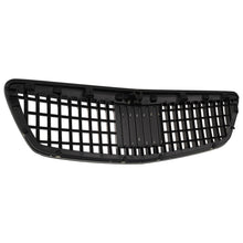 Fit For 2005-09 S-Class W221 Front Grille Gloss Black W/ ACC & W/ Camera Hole