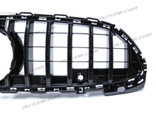 Gloss Black Front Grille Grill For Mercede C-Class W206 C300 C43 AMG Sedan 2022-2025 (not fit standard version)