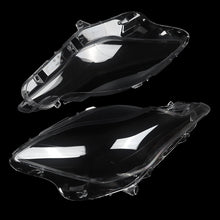 Left & Right Front Headlight Lens Covers for Maserati Quattroporte 2014–2017 Headlamp Shell