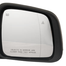 Right Passenger Side Mirror For 2011-2022 Jeep Grand Cherokee Chrome Heated Manual Fold