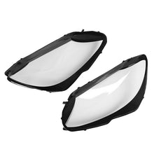 Pair Headlight Lamp Lens Cover For Mercedes W205 C180 C200 C300 2015-2018