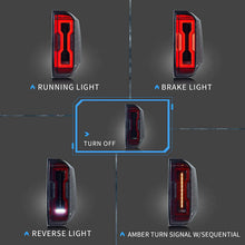 Smoked LED Tail Lights For TOYOTA Tundra 2014-2021 Rear Brake Lamps Animation