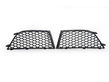 L+R Front Bumper Fog Light Cover Side Grille BezelFor Audi RS4 2013-2015