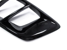 Gloss Black Fog Light Air Duct Vent Covers For 2015-2018 Mercedes Benz W205 C300 C43 AMG