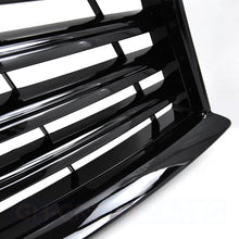 Front Upper Grille Gloss Black for 2014-2017 INFINITI QX70