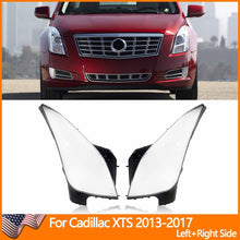 Clear Headlight Lens Covers Left + Right for 2013-2017 Cadillac XTS Replacement Shells