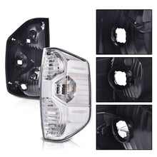 Clear Tail Lights Brake Lamp for Toyota Tundra 2014-2021