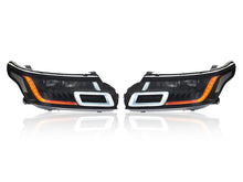 Pair LED Headlight Assembly For Land Rover Range Rover Sport 2014-2017
