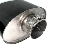 65mm Inlet Oval Exhaust Tips for Audi A3 A4 A5 A6 A7 Up To RS3 RS4 RS5 RS6 RS7