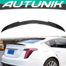 Gloss Black Rear Trunk Spoiler for Cadillac CT5 2020-2023