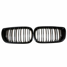 Gloss Black Front Bumper Kidney Grille For BMW 3 Series E46 4 Door 2002-2006 Facelift