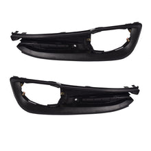 12pcs Front Grille Molding Trim Fog Lamp W/Covers Brackets for Honda Civic Sedan 2013-2015