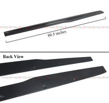 For 2015-2019 BMW F80 F81 M3 PSM Style Carbon Fiber Side Skirt Extension Panels
