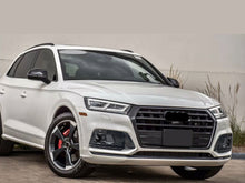 Gloss Black Front Fog Light Grille Cover For AUDI Q5 S-line SQ5 B9 2018-2020 fg241