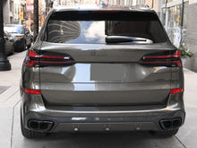 Pair Exhaust Tips Gloss Black for BMW X5 G05 X6 G06 X7 G07 M Sport 2019–2025