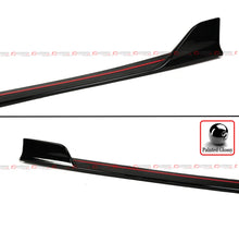 For 2021-2025 Lexus IS300 IS350 CTM V1 Gloss Black Winglet Side Skirt Extension