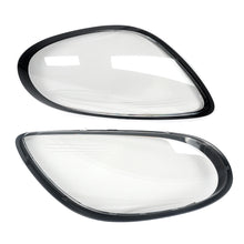 Pair Headlight Clear Lens Cover Cap For Porsche 981 Boxster Cayman 2014-2016