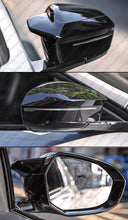 Gloss Black Side Mirror Covers Cap Replacement For 2023–2025 BMW G60 G70 G90 i5 i7 M5