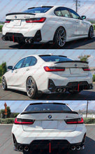 For 2019-2025 BMW G20 330i M340i G80 M3 V Style Gloss Black Rear Window Roof Spoiler