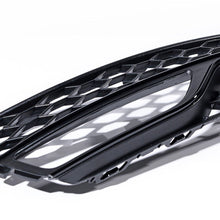 Gloss Black Fog Light Grille Covers For Audi A3 S-Line S3 8V 2013–2016