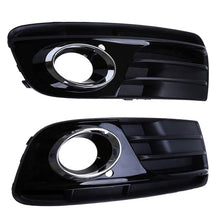 Front Fog Light Cover Grille + Chrome Ring For AUDI Q5 NON-Sline 2013-2017