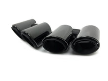 3-Layer Black Exhaust Tips for Porsche Panamera 4/4S 976 2024 2025+ Left+Right