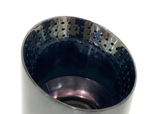 Universal 70mm Inlet Black Exhaust Tips Pair for Audi BMW Mercedes Models