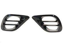 2x Fog Light Air Vent Covers Gloss Black for 2021–2024 Mercedes W213 E-Class E300 E350 E450 E53 AMG Bumper