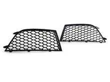 L+R Front Bumper Fog Light Cover Side Grille BezelFor Audi RS4 2013-2015