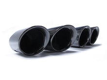 Black Exhaust Tips Sport Tailpipe (Long) for Porsche Cayenne 958.2 V6 V8 2015-2018 et105