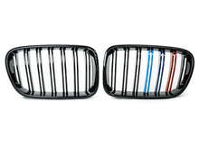 M-Color Front Kidney Grill for BMW X3 F25 X4 F26 2010-2013 Gloss Black Bumper Hood Grill