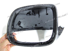 Real Carbon Fiber Side Mirror Cover Caps Replacement For AUDI Q5 SQ5 8R Q7 SQ7 No Lane Assist od22