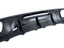 Gloss Black Rear Diffuser w/ Quad Exhaust Tips For 2015-2018 Mercedes CLS-Class W218 CLS550 CLS63 AMG Bumper