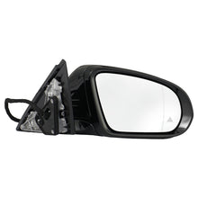 Black Right Passenger Side Mirror w/ Blind Spot For 2014-2020 Mercedes W222 S500 S550 Sedan