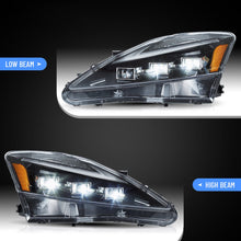 Left & Right LED Projector Headlights DRL for 2006–2014 Lexus IS250 IS350 ISF with Blue Start-up Animation