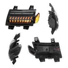 Pair LED Fender Lights for Jeep Wrangler JL 2018-2024 Sequential DRL Turn Signal