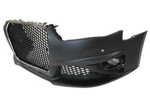 RS4 Style Front Bumper w/Fog Lamp & Chrome Grille w/ PDC For 2013-2016 Audi B8.5 A4