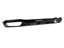 E63 Style Gloss Black Rear Diffuser + Silver Exhaust Tips For Mercedes W213 S213 LCI AMG AMG Bumper