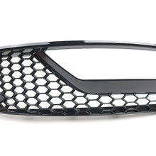 Front Bumper Fog Light Grille Black Cover Pair For AUDI A3 8V SEDAN non-S-Line 2013-2016