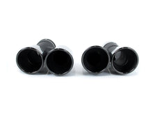 Gloss Black Exhaust Tips for BMW 5-Series G30 530i 540i M-Sport 2017–2024