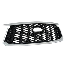 Front Radiator Upper Grille Black&Chrome For Infiniti QX60 2022 2023