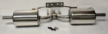 Full Stainless Axle Back Exhaust System for Porsche Boxster 986 1997-2004 Base & S