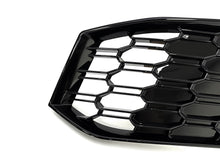 Pair For 2017 2018 2019 Audi A4 B9 S-line S4 Fog Light Grille Honeycomb Mesh Grill Cover