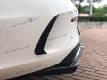 Glossy Black Rear Canards Side Air Vent Trims for Mercedes W205 Coupe C205 C300 C43 AMG 2015-2023