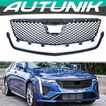 Blackwing Style Front Upper Grill For Cadillac CT4 2020-2024 No Cmaera Mount