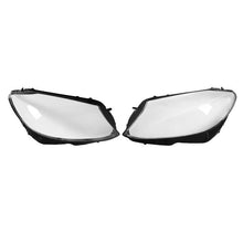 Pair Headlight Lamp Lens Cover For Mercedes W205 C180 C200 C300 2015-2018