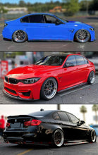 For 2015-2019 BMW F80 F81 M3 PSM Style Carbon Fiber Side Skirt Extension Panels