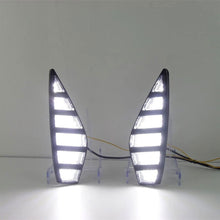 3-Color LED DRL Fog Lights Turn Signals For Honda Civic 2025+ – White / Amber / Blue